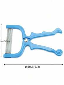 1/3pcs Spring Manual Face Hair Remover Beauty Shaving Carving Tool (For Women) - Multicolor - View 2