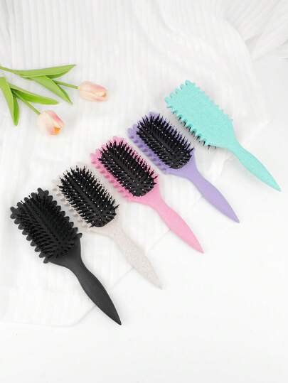 RANCAI 1 Stück Lockendefinierender Pinsel für lockiges Haar - Entwirrungs- und Stylingbürste für Frauen & Männer, definiert Locken von 2A bis 4C, reduziert Frizz, perfekt für nasses und trockenes Haar, Reiseaccessoires, Reiseaccessoire, Frisur, Friseur, Haarbürste, Slick-Back-Bürste, Stylingbürste, Lockenbürste, Konturenhaarbürste, Haarkamm, Haare bürsten, Haarbürstenset, Haare kämmen, Locken-Kamm, Entwirrbürste, Haarbürste für Frauen, Haare, Reisen, Haarprodukte, Haarwerkzeuge, Harzeug, Friseur, Friseur-Zubehör, Friseursalon, Friseurausrüstung