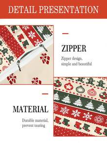 1/2 Stücke Weihnachts-Strick-Stil Bettbezug Set mit festlichem Muster, rote Bettwäsche (1 Bettbezug + 1 Kissenbezug ohne Füllung), Feiertags-Bettwäsche für Kinder/Kleinkinder, Weihnachts-Schlafzimmer Dekoration