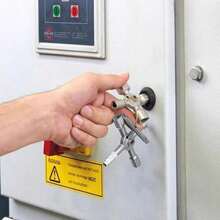 10-In-1 Triangle Key Wrench Multifunction Electric Control Box Triangle Key Wrench / Elevator Door Valve Cross Ratchet Wrench - Silvery - View 2