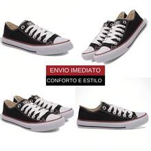 Women's Retro Sneakers – Comfort, Style And Grip With Rubber Sole - Black - View 6