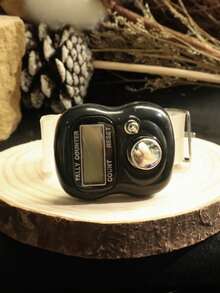 1pc Spring Renewal | One-Click Reset Finger Counter, Dual Use For Reciting Sutras/Mantras And Fitness Counting - Multicolor - View 13