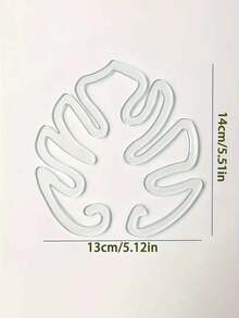 Clear Flexible Plant Support Clips - Adjustable Garden Clamps With Non-Slip Grip, For Indoor/Outdoor, Greenhouse, Bonsai, Monstera, Ferns, Peace Lilies - Durable Lightweight Plastic Plant Training Clips, Indoor Plant Care, Modern Clip Design, Transparent Material - Multicolor - View 6