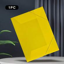 1/5 piezas Carpeta de archivo A4 con cuerda elástica mate, bolsa de almacenamiento de documentos semitransparente, adecuada para uso en oficina, escuela o estudio - Multicolor - Ver 14