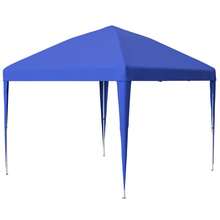 Pavilion 3x3m Pop-Up, Height-Adjustable Folding Pavilion Garden Pavilion With 4 Sandbags & Carrying Bag