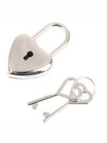 Mini Heart-Shaped Lock Set With Keys, Durable Alloy Material, Metal Lock, Cute Cartoon Design, Suitable For Luggage, Jewelry Box And Notebooks - Multicolor - View 8