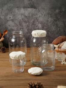 Reusable Linen Dough Fermentation Sleeve, Elastic Cloth Cover For Sourdough Bread Proofing, Suitable For Sourdough, Kombucha, Kitchen Storage And Organization