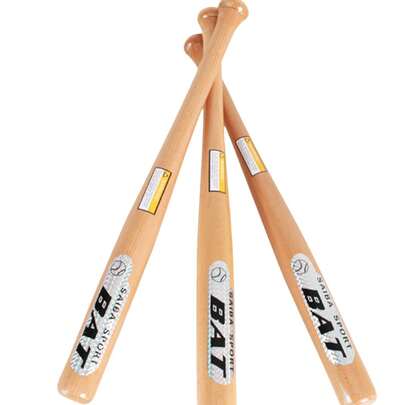 Kij baseballowy ze stopu aluminium – wysoka wytrzymałość, odporność na rdzę, z wytłoczonym wzorem "BAT" / Drewniany kij baseballowy – solidny, trwały i lekki, odpowiedni do treningów i fitnessu na świeżym powietrzu – dla dorosłych graczy, do ćwiczeń i treningów, kij treningowy – dostępny w wielu kolorach – prezent świąteczny