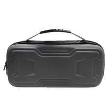 Étui de transport portable pour Nintendo Switch 2 Modèle (2025), sac de voyage à coque rigide pour transporter les accessoires Switch 2, peut contenir jusqu'à 12 cartes de jeu (Noir)