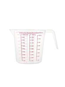 Flexible Plastic Accordion Funnel Kit For Fuel Oil + 1 Liter Measuring Jug With Handle - Only Jar - View 1