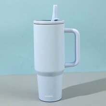 1PC 40oz Stainless Steel Insulated Car Cup, Large Capacity, With Handle, Easy To Carry, Meet Daily Use Needs, Available In A Variety Of Colors, Is A Good Choice For Personal Use Or As A Gift, Holiday Gift, Beautiful And Practical - Nhiều màu - Xem 17