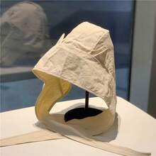 Quick-Dry Little Devil Sunshade Ear Protection Sun Hat For Women, Internet Celebrity Street Style, Versatile Thin Outdoor Fisherman Hat - 5 - 查看 13