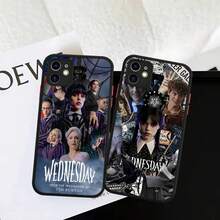 Hot Movie Classic W-Wednesdayes Phone Case Covercompatible with  14 X XR XS 7 8 Plus 11 12 13 Pro MAX 13mini Matte Shockproof Case-Covercompatible with  17 Hülle, 17 pro Hülle, 17 promax Hülle