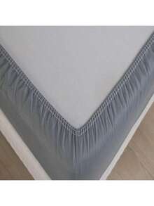 400 Thread Count Bedding Set With Elastic Hotel Standard Ponto Palito All Sizes Bedroom Soft Touch - Màu hồng gỉ - Xem 3