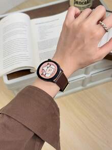 1条真皮表带，兼容三星Galaxy Watch 7、Galaxy Watch 5、Galaxy Watch 6、Galaxy Watch 4，尺寸：40mm、42mm、43mm、44mm、45mm、46mm、47mm、20mm、22mm，金色 - Havane Golden - 查看 2