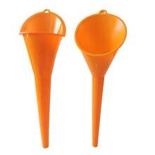 1 قمع سيارة، أداة ملء البنزين، إناء بلاستيكي مقاوم للرذاذ، أداة تزويد الوقود للدراجات النارية، قطع غيار السيارات [متوفر بألوان متعددة] - متعدد الألوان - مشاهدة 8