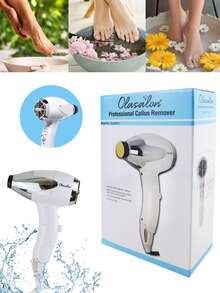 OLASALON Electric Foot Callus Remover, Waterproof Foot Care Tool Set For Removing Calluses, Automatic Robotic Foot Dead Skin Remover, Hard Skin Trimmer, Pedicure Care (Includes 12 Replacement Grinding Heads) - EU C Type Plug(220-240V) - View 4