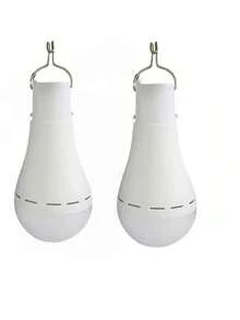 1/2 bóng đèn khẩn cấp chạy bằng năng lượng mặt trời, ánh sáng trắng điều khiển từ xa 9W có thể sạc lại qua USB, độ sáng cao, bền lâu, thích hợp cho gia đình, cắm trại ngoài trời, chợ đêm, đèn ngủ, câu cá đêm, du lịch bằng xe RV - Điều khiển từ xa 9W - có tấm pin mặt trời - Xem 9