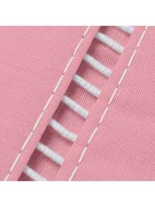 400 Thread Count Bedding Set With Elastic Hotel Standard Ponto Palito All Sizes Bedroom Soft Touch - Màu hồng gỉ - Xem 2