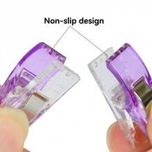 مشابك متعددة الأغراض كبيرة الحجم، تستخدم كمشابك خياطة ومشابك تجميع للحياكة والكروشيه والتريكو والأغراض العامة (ألوان عشوائية)