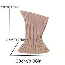 1pc Winter Warm Dog Hat With Neck And Ear Protection - Suitable For Small To Medium Dog Breeds, Thick Knit, Soft Fabric, Fits Chihuahua, Pomeranian, Shih Tzu Etc. - Dog Pet Clothing For Cold Weather And Christmas