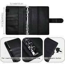 Carpeta de Presupuesto de Efectivo Organizador de Presupuesto de PU Carpeta de Presupuesto de Planificador Financiero para Presupuestar Ahorro de Dinero - Hebilla magnética macaron: verde - Ver 4