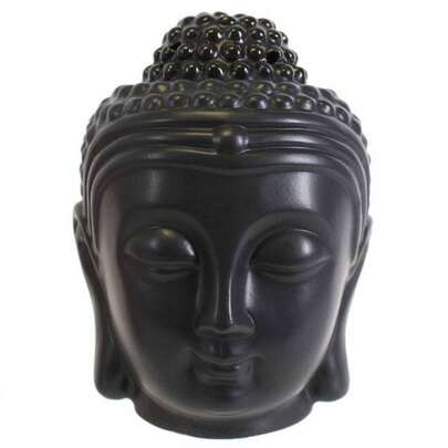 Something Different Buddha Head Oil Burner (Black) - 100% Mixed - (SD501)