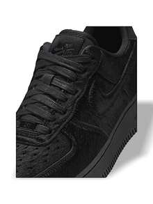 Nike Giày thể thao Air Force 1 Low '07 dành cho nữ, cổ thấp, giày thể thao thường ngày, giày tập gym, giày cổ cao, giày đế đặc biệt, giày lông ngựa ba màu đen II7398-001 - đen - Xem 5