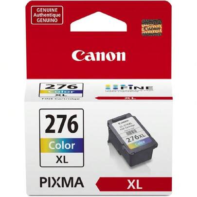 Canon CL-276 XL Genuine Color Ink Cartridge, Compatible With TS3520/3522, TR4720/4722, TS3720/3722,23715405