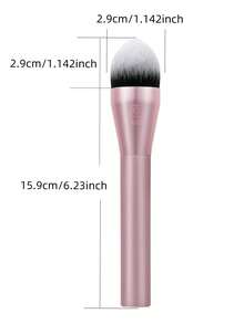 Cọ trang điểm má hồng Real Techniques Power Pigment, cọ má dành cho phấn má dạng lỏng và kem, lông tổng hợp dày, hình dạng nhọn độc đáo giúp tán phấn chính xác, thuần chay và không thử nghiệm trên động vật. - Hồng - Xem 7