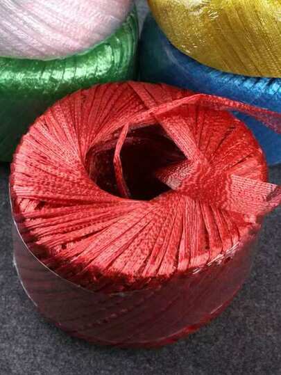 Approx. 100M/3937in Nylon Rope 1pc, PP Plastic Bundling Rope, Ball Packaging Rope, Tear-Resistant Packaging Rope, Fiberglass Ball Fiber Bundling For DIY Crafts, Art Decoration, Gift Packaging, Outdoor Camping, Graduation Party, Birthday, Halloween, Barbecue, Picnic