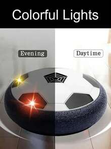 悬浮足球带灯，亲子互动创意益智运动玩具 - 彩色 - 查看 4