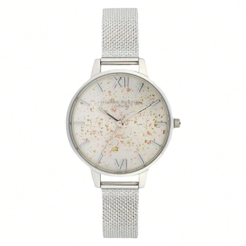 Montre analogique à quartz Olivia Burton pour femme avec bracelet en acier inoxydable OB16GD14 - Taille Unique - Voir 1