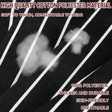 1 chiếc tạp dề cỡ lớn 89cm có thể điều chỉnh với túi - Tạp dề nấu ăn nhà bếp bằng polyester bền, thích hợp cho Lễ Tạ ơn và các ngày lễ, thiết kế yếm dài, màu trơn, tiện dụng | Tạp dề yếm dài | Vật dụng nhà bếp thiết yếu - Nhiều màu - Xem 9