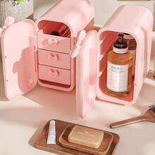 Hộp đựng đồ để bàn 3 ngăn kéo, hộp sắp xếp văn phòng phẩm, mỹ phẩm, kệ nhiều tầng, trang trí phòng trang điểm. - Nhiều màu - Xem 9