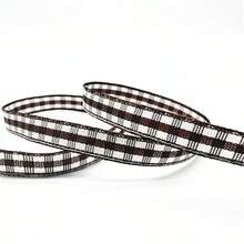 5yards 6mm 10mm 25mm Plaid Ribbon Grid Printed Bow Ribbon For Home Wedding Christmas Decorations DIY Gift Wrapping Ribbon For Bows - Pick Colors - View 25