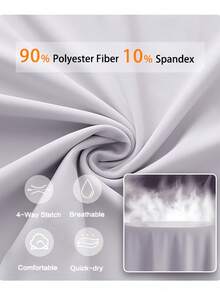 4 PCS Women,Workout Sets Women,Women's Solid Color Minimalist Casual Long Sleeve Top And Pants Set-Lined Set,Yoga Set - 黑色+紫色 - 查看 7