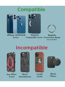 Soporte magnético para carrito de, compatible con. Se fija magnéticamente al carrito de o a cualquier superficie de metal. Imanes fuertes para un montaje . Tamaño compacto. - 1 - Ver 7