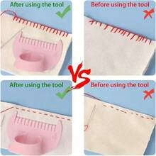 Nuevo kit de plantilla de costura antideslizante para coser de manera uniforme - Herramientas guía de costura DIY, accesorios de costura y patchwork, costura conveniente para principiantes