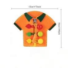 Holz-Beschäftigungsbrett Aktivitätsbrett DIY-Zubehör, geeignet für selbstgemachte Intelligenzrequisiten zur Fingerfertigkeit, Bewegungsförderung für Senioren mit Demenz, Autismus-Lebenstraining-Board - Verschiedenfarbig - Übersicht 9