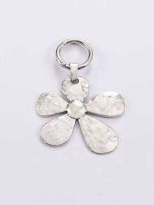 1 pieza Colgante/Llavero de estilo gótico Y2K casual y de moda 2 en 1, con múltiples estilos con corazón, ángel, flor y árbol para uso diario. Sirve como decoración de bolso, cordón con soporte para identificación y accesorio de coche, también es un regalo exquisito para familiares, amigos, novia en Navidad, cumpleaños y festivales (incluye cordón para collar).