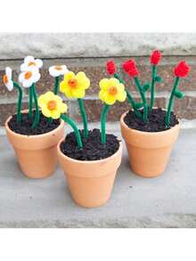 1000 Piezas Limpiapipas, BetterJonny 30cm de Largo Limpia Pipas Colores Surtidos Tallos de Chenilla para Proyectos Manualidades Decoraciones, 10 Colores - 600 piezas, 6 colores - Ver 12