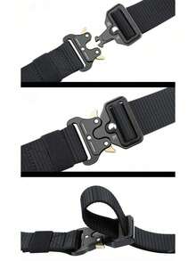 1pc 2025 New Outdoor Tactical Waist Pack Set, Multi-Functional Nylon Tactical Belt, Handmade With Minor Deviations Considered Normal Autumn-Winter Accessories,Suitable For Teens, Youth,Men,Casual, Outdoor, Athletic, Vacation, Graduation Gifts, Birthday, Daily Wear