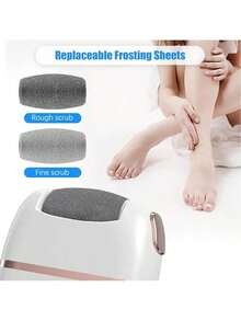 USB Rechargeable Electric Foot File, Electric Foot Polisher And Callus Remover, Portable Foot Care Tool, Rechargeable Waterproof Foot Care Device For Smooth Feet - Multicolor - View 7