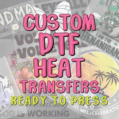 1 Customized White Vinyl DTF Ironing Decal-Personalized DIY Thermal Transfer, Suitable For T-Shirts, Hats, Pillowcases | Durable, Colorful, Easy To Paste | Christmas And Year-Round Clothing Decoration, Personalized Accessories, Fashionable And Modern Design, High-Quality Sticky Graphics.