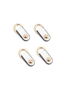 1 par de accesorios de bolsa con bolsa de cubo de metal, bolsa lateral con cremallera, accesorios DIY, repuesto, reutilizables, adecuados para diversos bolsos para mujeres, regalos de Navidad, regalo de Acción de Gracias vintage - Multicolor - Ver 20