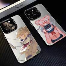 Funda de teléfono H-Himiko T-Toga Waifu Anime para 17,16,15,14,13,12,11,Pro,MAX air, cubierta negra mate a prueba de golpes - Z3 - Ver 1