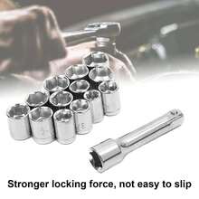 Juego de 40 llaves de tubo de acero al cromo-vanadio: kit portátil y duradero para reparación y mantenimiento de automóviles con estuche de herramientas. - 40 piezas - Ver 4