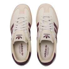 Adidas Unisex SAMBA OG Casual Sneakers In Wonderful White/Dark Red/Resin Yellow, JS3830 - Wonderful White/Dark Red/Resin Yellow - View 6