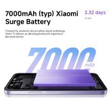 Xiaomi 小米 Redmi 15 全球版智能手机 NFC 大容量 7000mAh 电池 沉浸式 6.9 英寸 FHD+ 显示屏 高达 144Hz 高刷新率 强大的 Snapdragon 685 高达 16GB RAM 带内存扩展 四曲面设计，手感舒适 IP64 防尘防水 33W 快速充电 50MP AI 双摄像头系统 智能开关，轻松夜间拍摄 - 黑色 - 查看 3